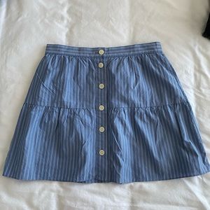 Madewell Button Up Skirt